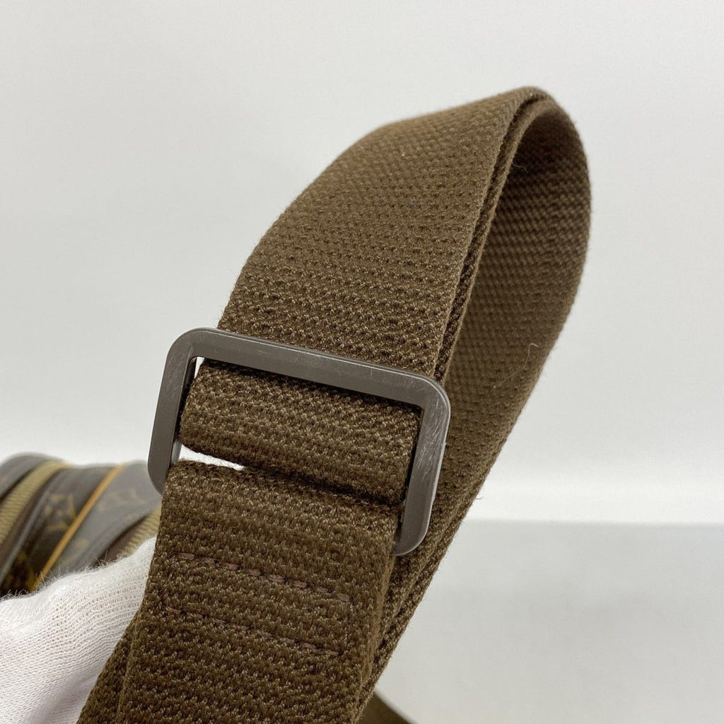 Louis Vuitton Shoulder Bag Monogram Reporter PM Brown — view 9