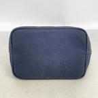 Fendi Handbag Canvas Navy Silver — view 3