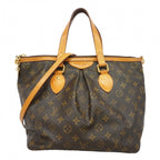 Louis Vuitton Handbag Monogram Palermo PM Brown 2-Way
