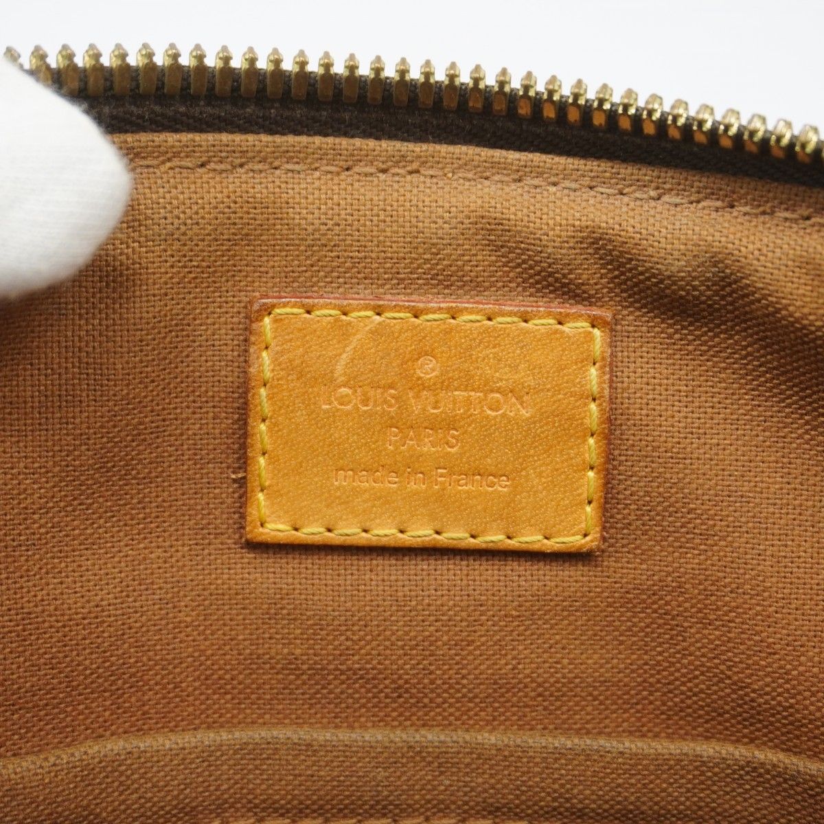 Louis Vuitton Handbag Monogram Palermo PM Brown 2-Way — view 5