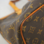 Louis Vuitton Handbag Monogram Palermo PM Brown 2-Way — view 8