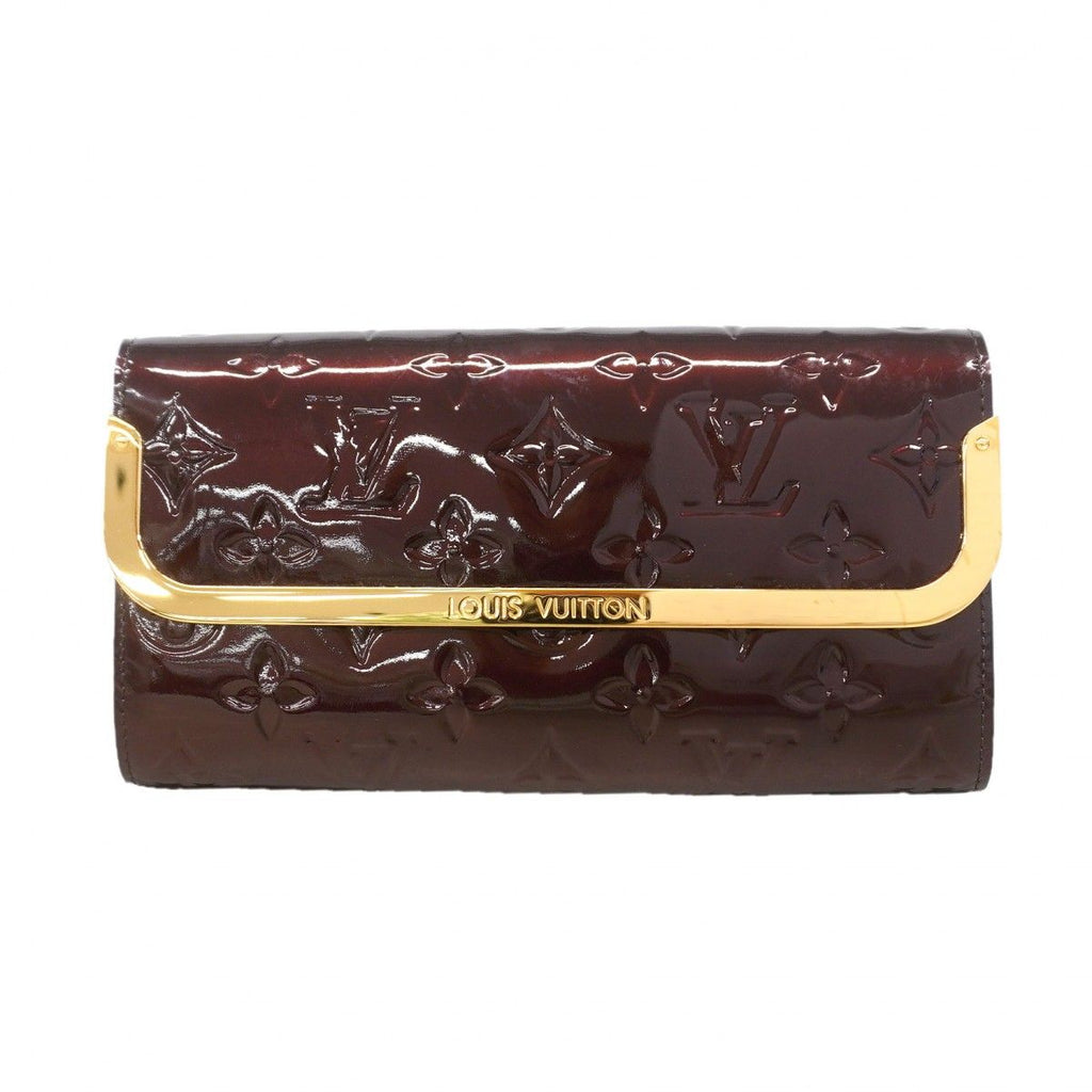 Louis Vuitton Wallet Vernis Portefeuille Rossmore Amaranto