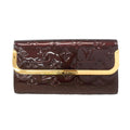 Louis Vuitton Wallet Vernis Portefeuille Rossmore Amaranto