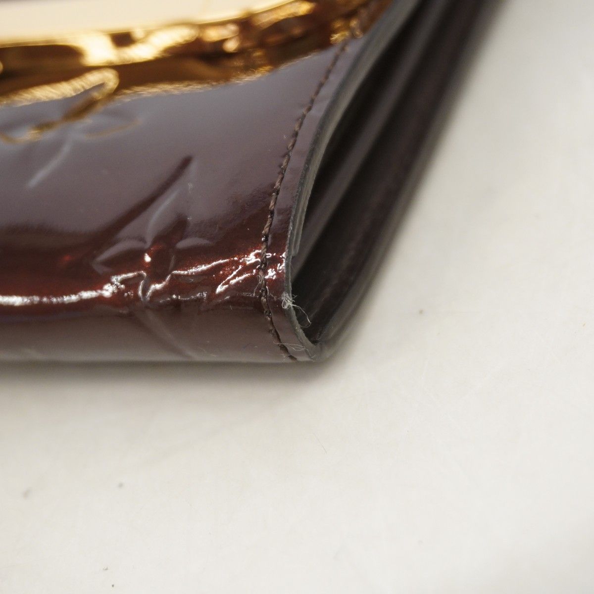 Louis Vuitton Wallet Vernis Portefeuille Rossmore Amaranto — view 6