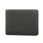 Louis Vuitton Wallet Monogram Shadow Portefeuille Multiple Noir