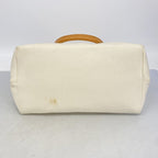 Celine Tote Horizontal Cabas Canvas Beige Gold — view 3