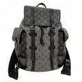 Louis Vuitton Backpack Monogram Eclipse Reverse Christopher MM Black Gray
