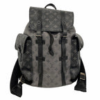 Louis Vuitton Backpack Monogram Eclipse Reverse Christopher MM Black Gray
