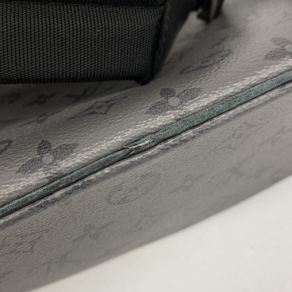 Louis Vuitton Backpack Monogram Eclipse Reverse Christopher MM Black Gray — view 9