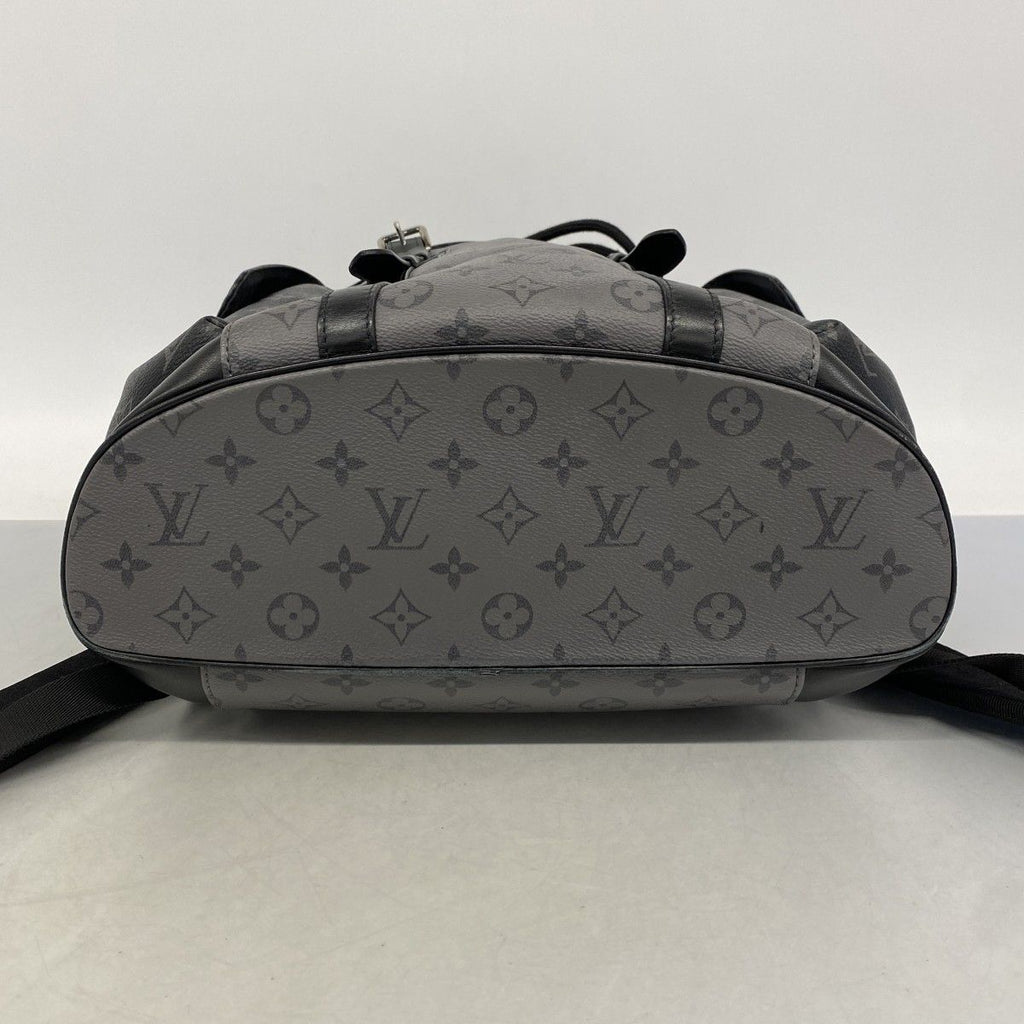 Louis Vuitton Backpack Monogram Eclipse Reverse Christopher MM Black Gray — view 3