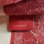 Dior Handbag Book Tote Mini Canvas Pink — view 5