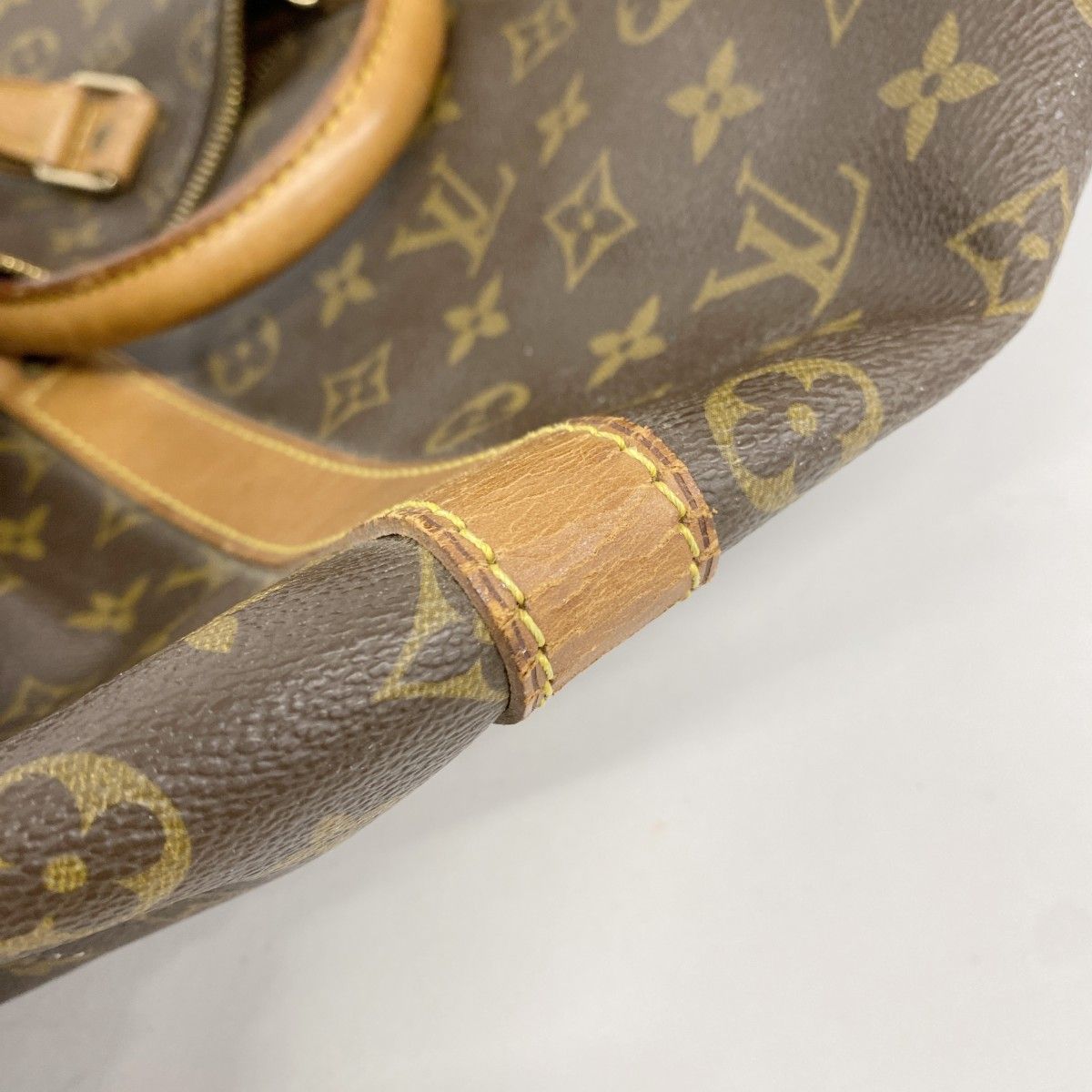 Louis Vuitton Boston Bag Monogram Keepall 55 Brown — view 8