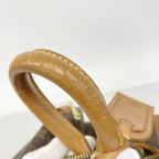 Louis Vuitton Boston Bag Monogram Keepall 55 Brown — view 7