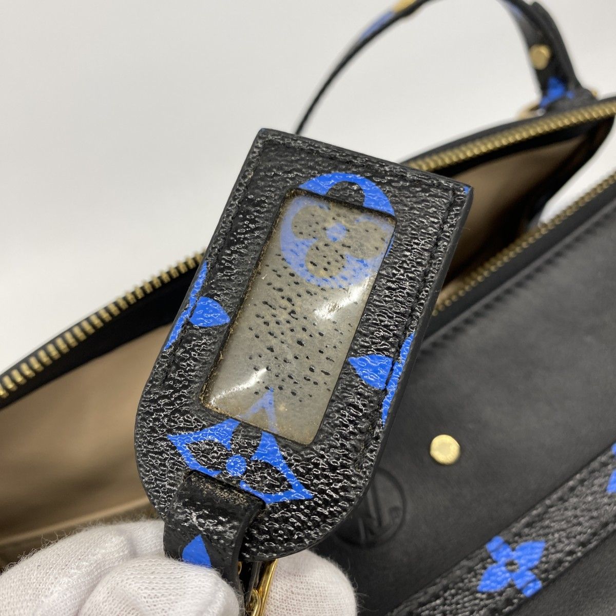 Louis Vuitton Shoulder Bag Monogram Color Speedy Amazon MM Noir — view 8