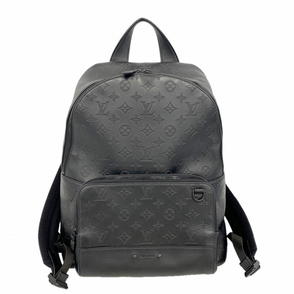 Louis Vuitton Backpack Monogram Shadow Leather Black