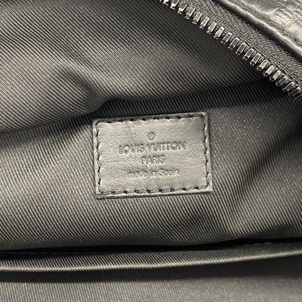 Louis Vuitton Backpack Monogram Shadow Leather Black — view 5