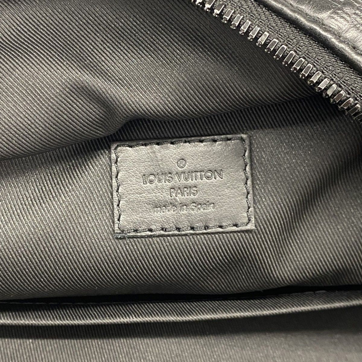 Louis Vuitton Backpack Monogram Shadow Leather Black — view 5