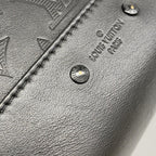 Louis Vuitton Backpack Monogram Shadow Leather Black — view 9