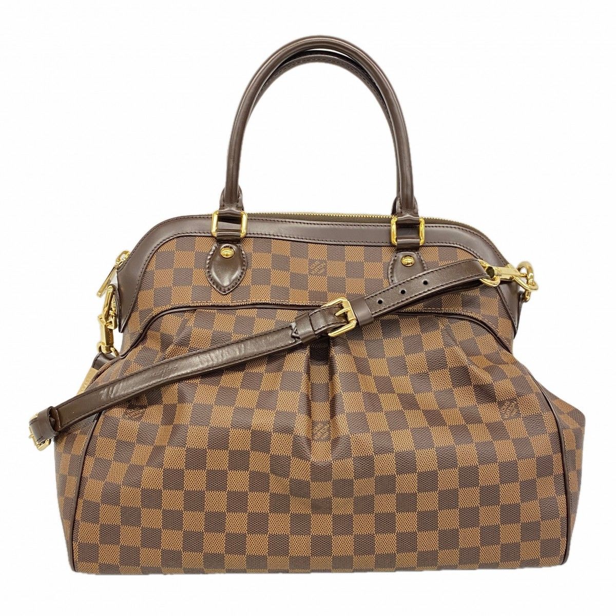 Louis Vuitton Handbag Damier Trevi GM Ebene 2-Way