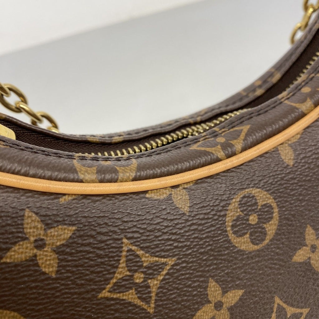 Louis Vuitton Shoulder Bag Monogram Loop Brown — view 9