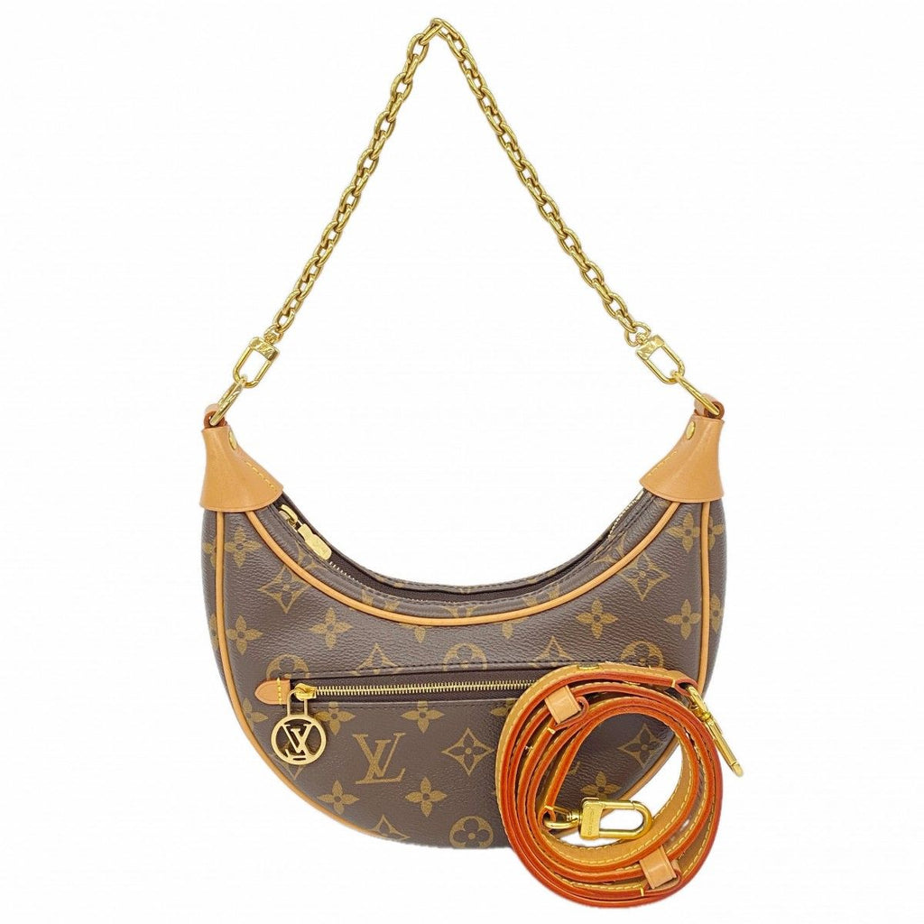 Louis Vuitton Shoulder Bag Monogram Loop Brown