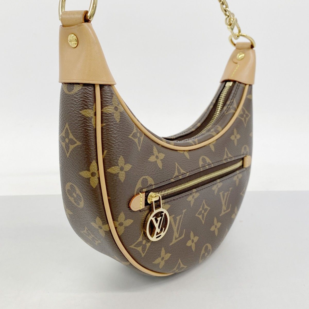 Louis Vuitton Shoulder Bag Monogram Loop Brown — view 2