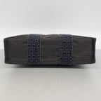 Hermes Handbag Her Line PM Canvas Gray Silver — view 3