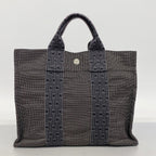 Hermes Handbag Her Line PM Canvas Gray Silver — view 9