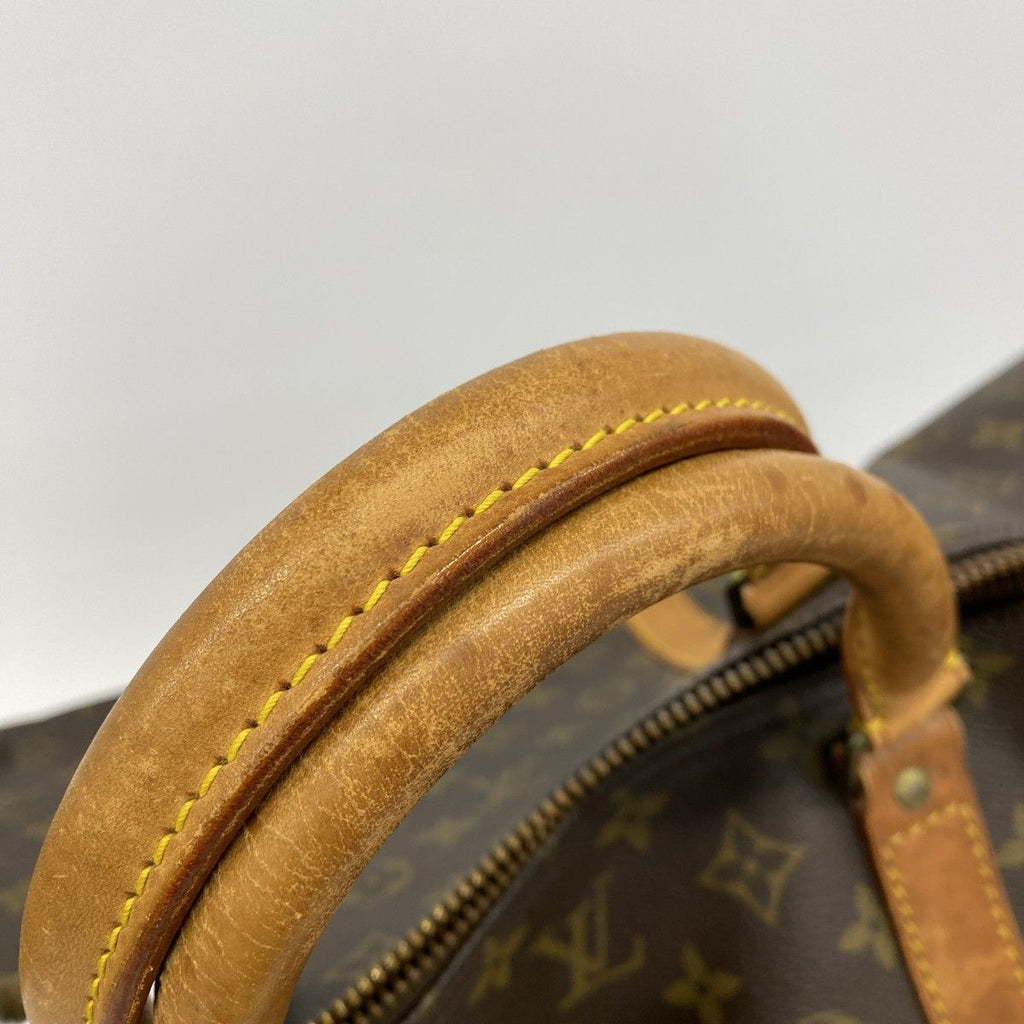 Louis Vuitton Boston Bag Monogram Keepall 60 Brown — view 8