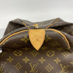 Louis Vuitton Boston Bag Monogram Keepall 60 Brown — view 5