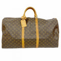 Louis Vuitton Boston Bag Monogram Keepall 60 Brown