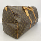 Louis Vuitton Boston Bag Monogram Keepall 60 Brown — view 2