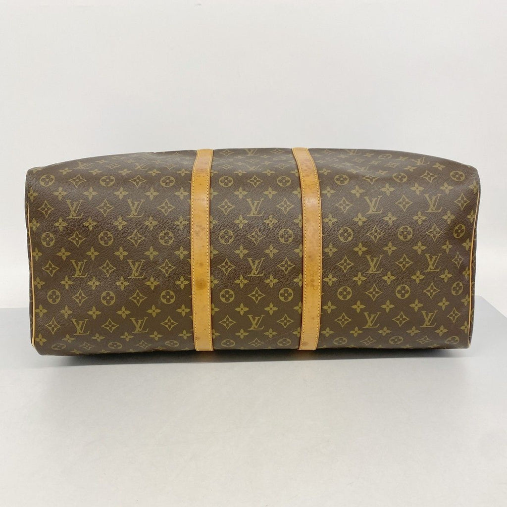 Louis Vuitton Boston Bag Monogram Keepall 60 Brown — view 3