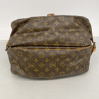 Louis Vuitton Shoulder Bag Monogram Saumur 35 Brown — view 3