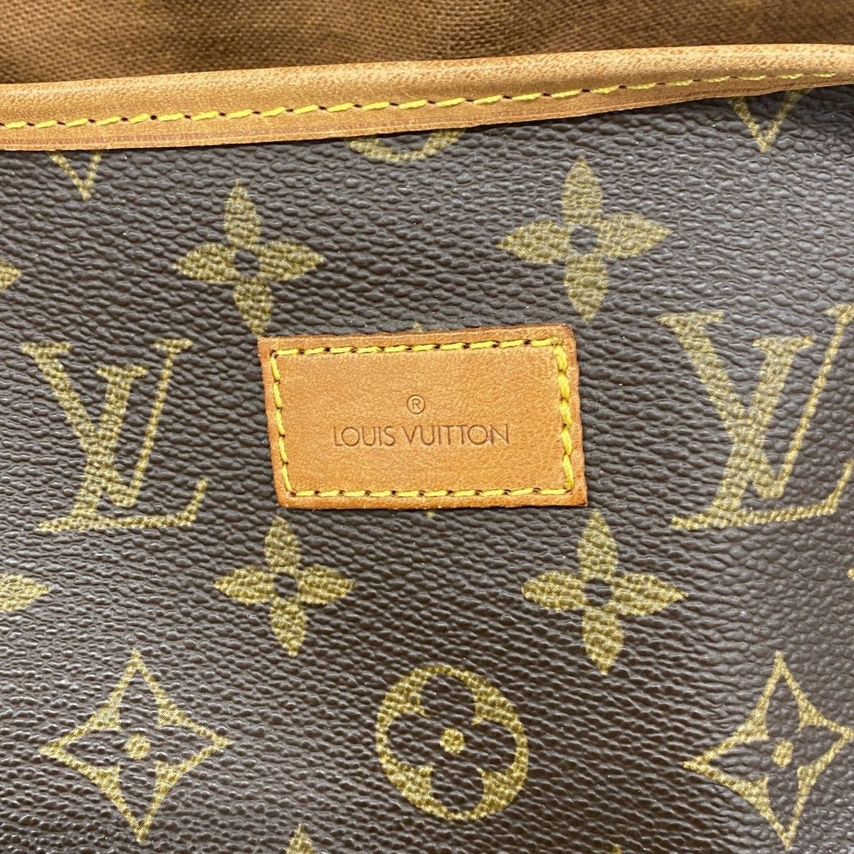 Louis Vuitton Shoulder Bag Monogram Saumur 35 Brown — view 5