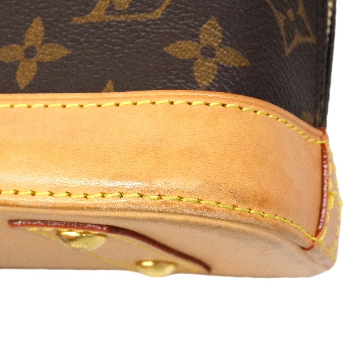 Louis Vuitton Handbag Monogram Alma BB Brown 2-Way — view 7
