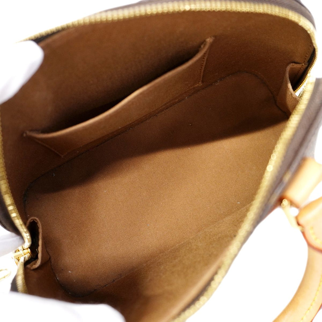 Louis Vuitton Handbag Monogram Alma BB Brown 2-Way — view 4
