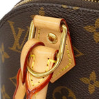 Louis Vuitton Handbag Monogram Alma BB Brown 2-Way — view 9