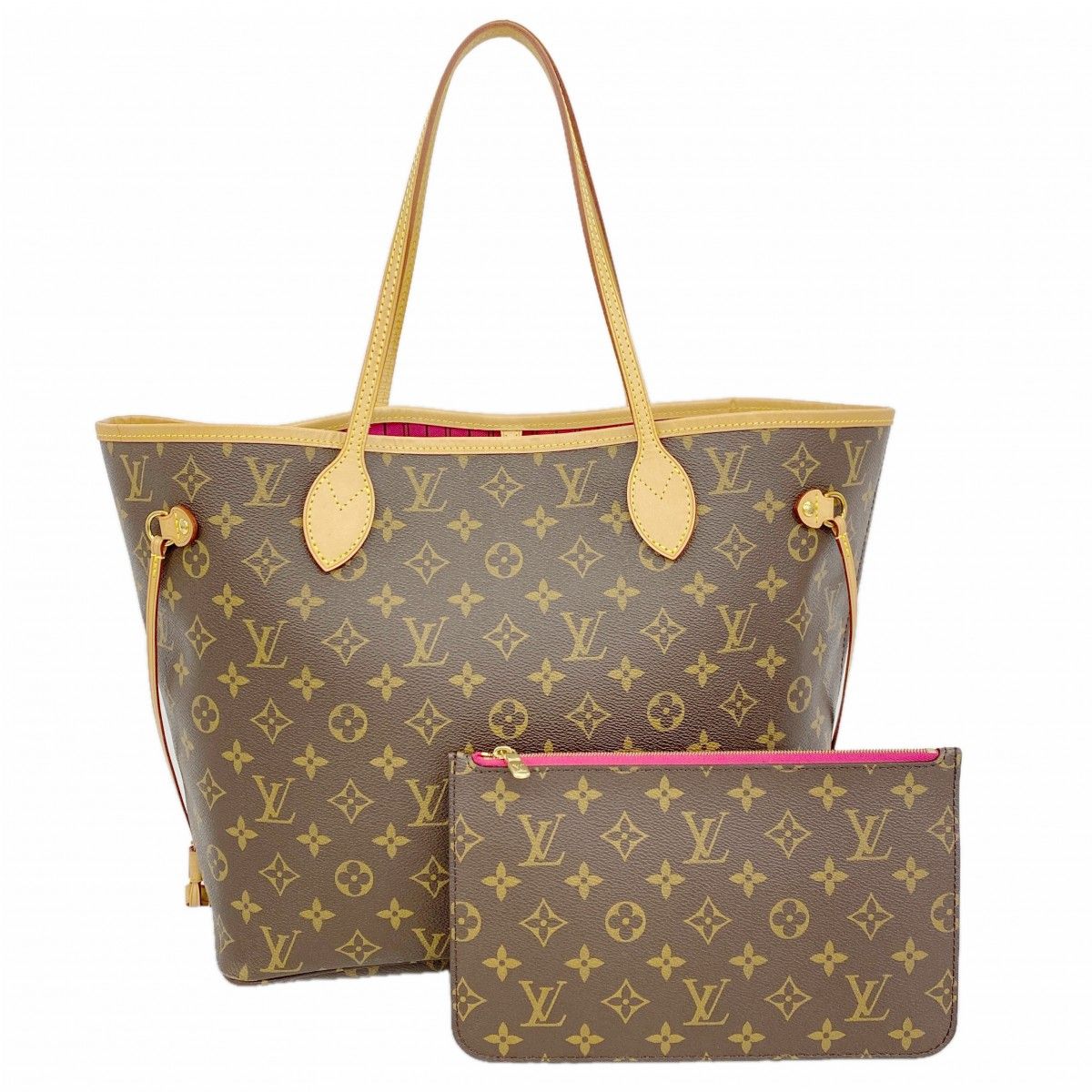 Louis Vuitton Tote Monogram Neverfull MM Brown
