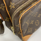 Louis Vuitton Shoulder Bag Monogram Amazon Brown — view 7