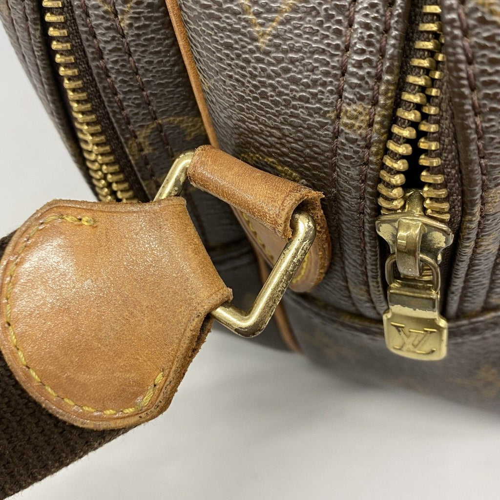 Louis Vuitton Shoulder Bag Monogram Reporter PM Brown — view 7