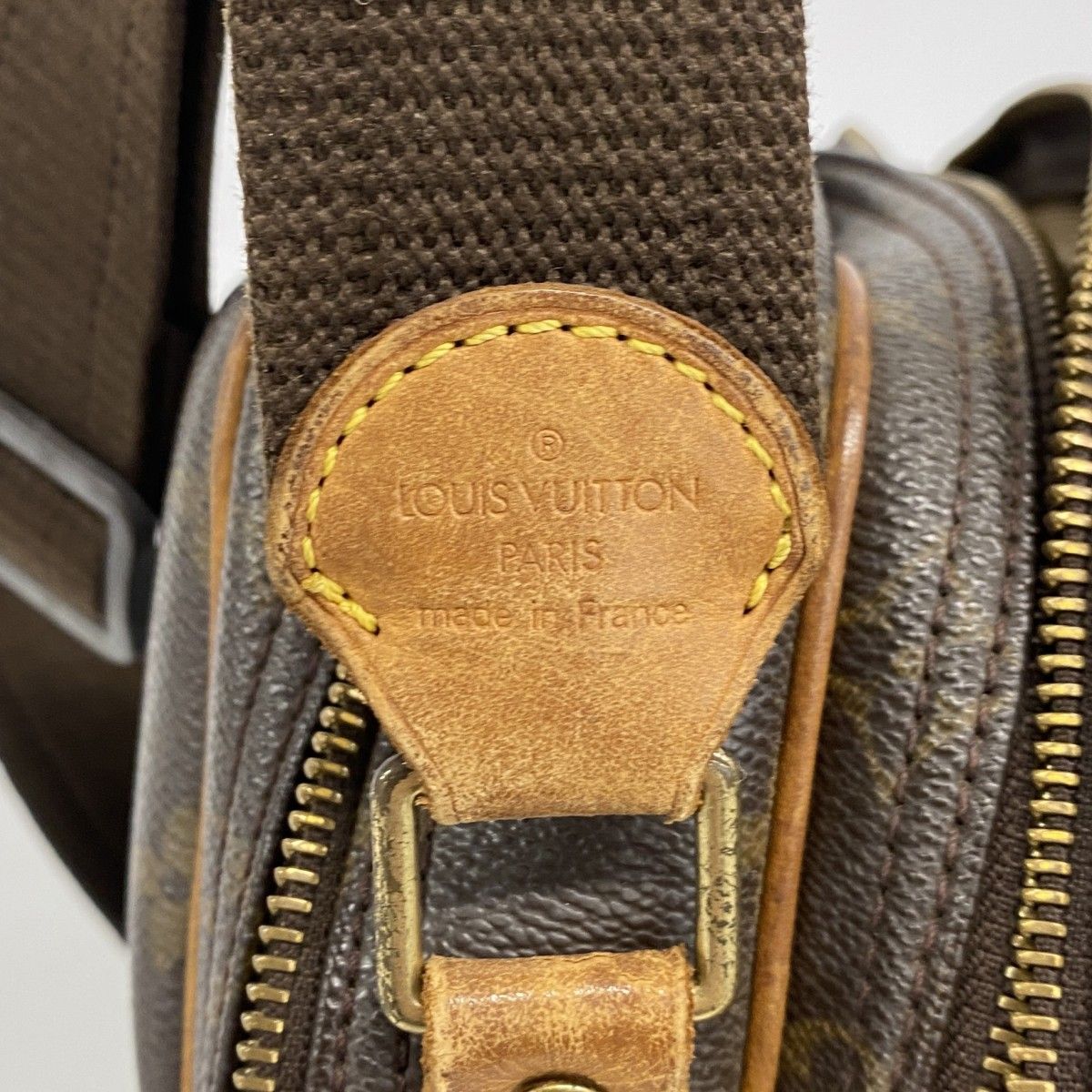 Louis Vuitton Shoulder Bag Monogram Reporter PM Brown — view 5