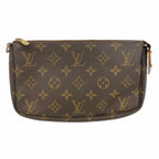 Louis Vuitton Pouch Monogram Pochette Brown