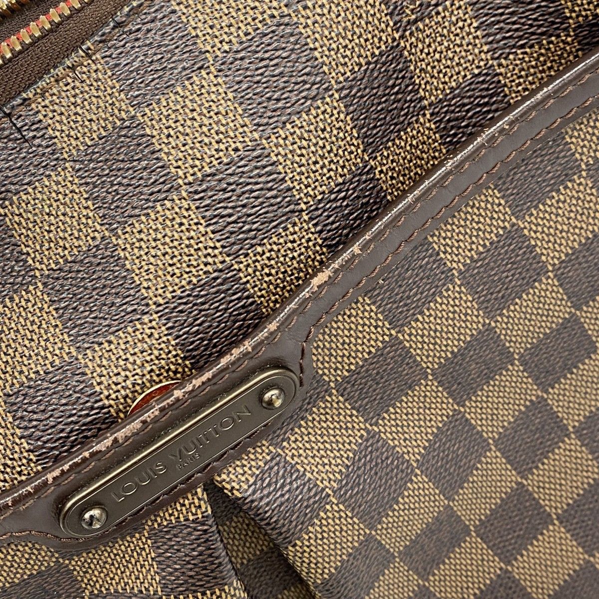 Louis Vuitton Shoulder Bag Damier Blue Msbeli PM Ebene — view 7