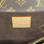 Louis Vuitton Handbag Monogram Pochette Metis East West Brown 2-Way — view 5