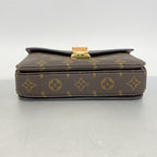 Louis Vuitton Handbag Monogram Pochette Metis East West Brown 2-Way — view 3