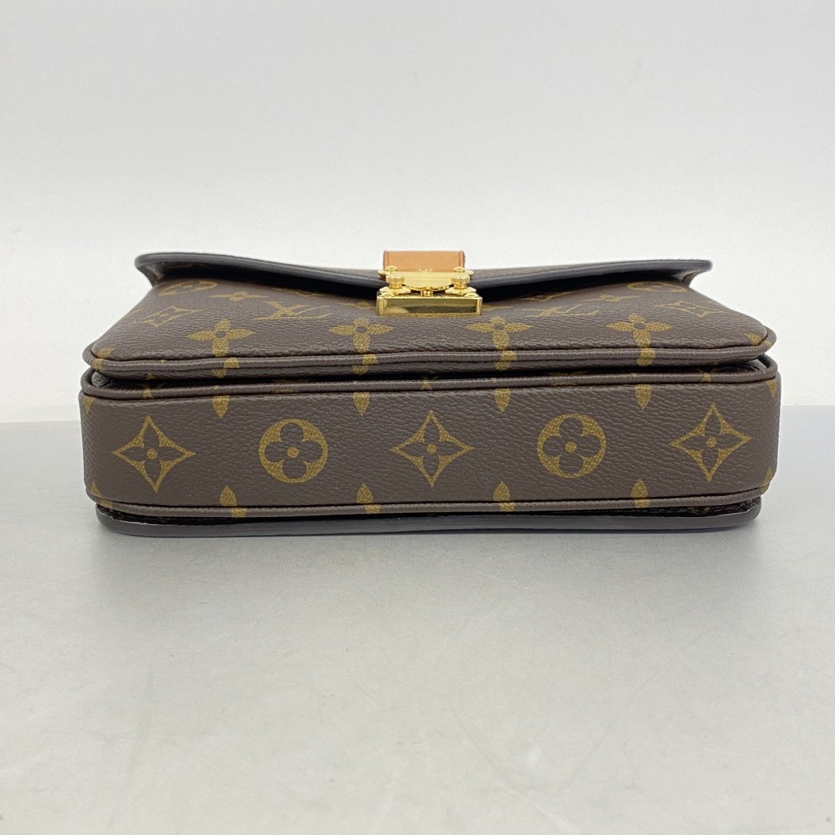 Louis Vuitton Handbag Monogram Pochette Metis East West Brown 2-Way — view 3