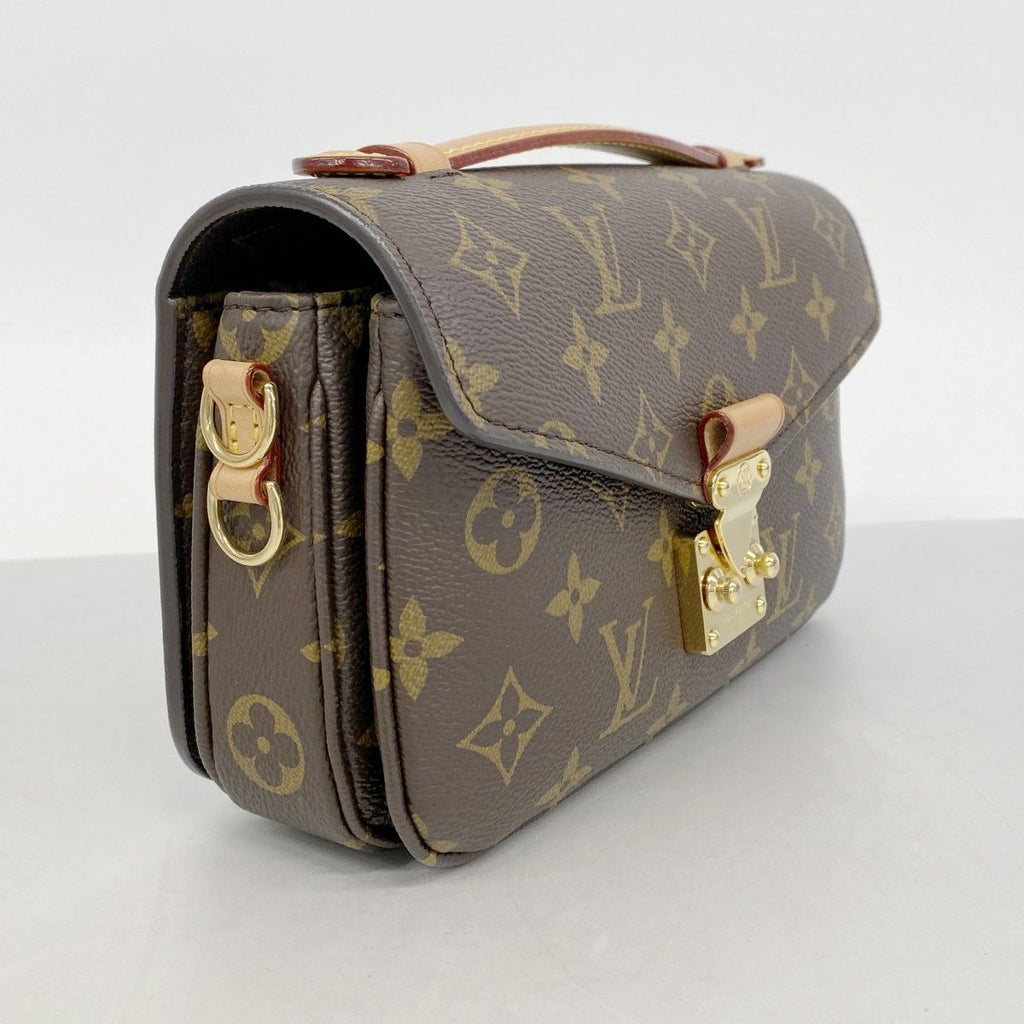 Louis Vuitton Handbag Monogram Pochette Metis East West Brown 2-Way — view 2