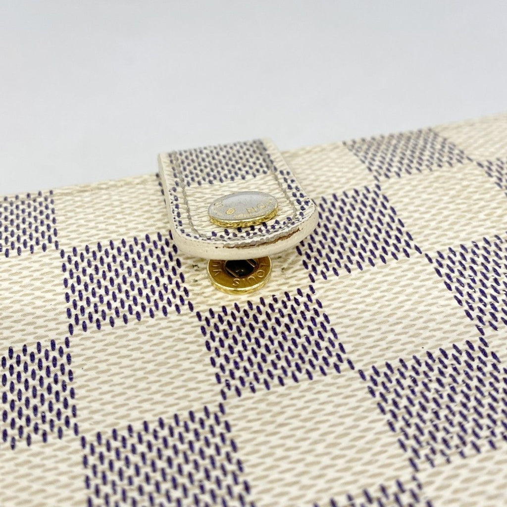 Louis Vuitton Wallet Damier Azur Portefeuille Viennois White — view 7
