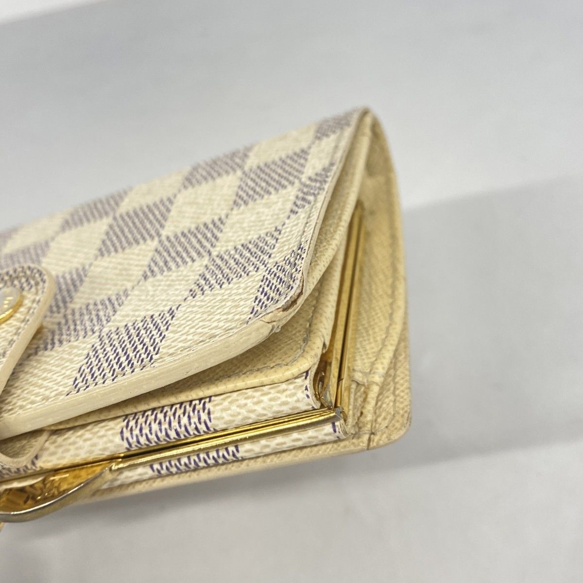 Louis Vuitton Wallet Damier Azur Portefeuille Viennois White — view 5